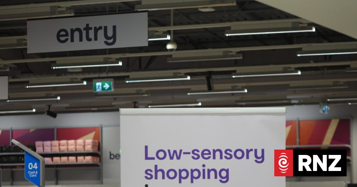 Autistic advocate hails introduction of low-sensory shopping at Dunedin Kmart 1 04aa82a37137c05fdd7fe847ddc251928da2018401bc5269e94e040550481dda