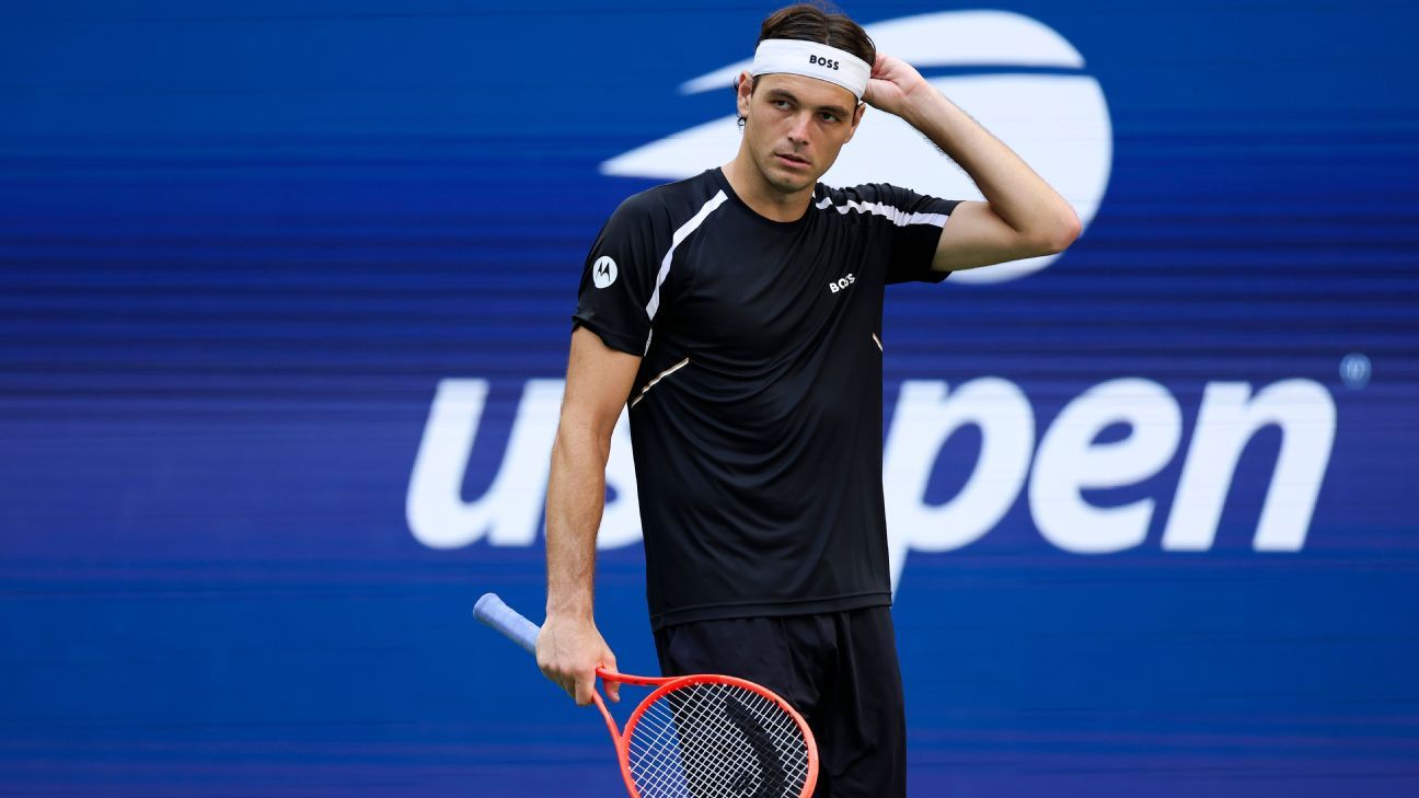 Fritz squanders 2-set lead, ousted from US Open 1 11ec95114c66285be95c2966882238026cec227a49870d5bdd7ee3e07d62ef0e