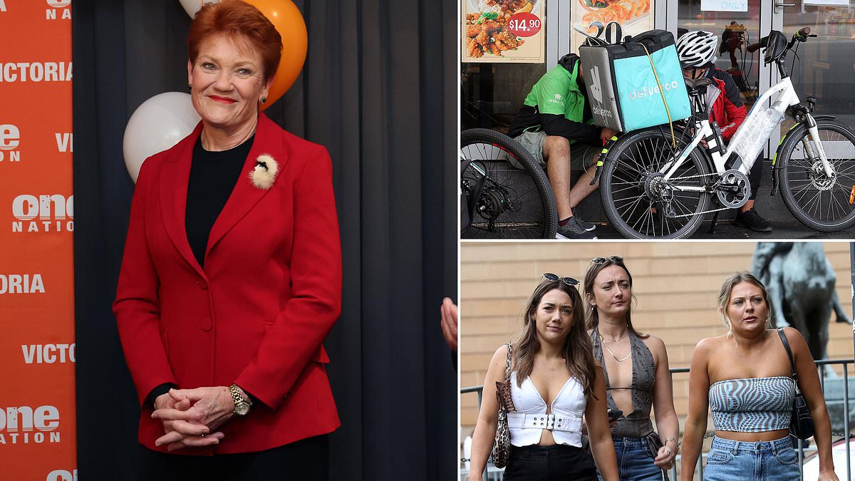 What's really behind Pauline Hanson's rise and rise: I'm a political expert - a 'patriot' group who make up 60 per cent of Australians and an 'underclass' of two million workers are key 1 14508d4f575cf7cf1897aa06f5b25f68599b95069d2c175c188a71106aa914b3