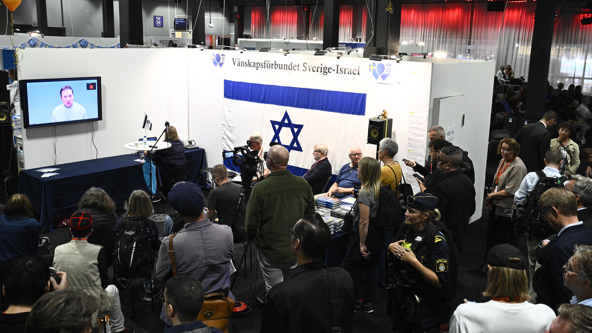 Gothenburg Book Fair opens after new Israel row and police report 1 145d1bfdf9d2e4c3f0f9b5d5d38011967c07fae8a184a04bbb72a3990f3ebcc8