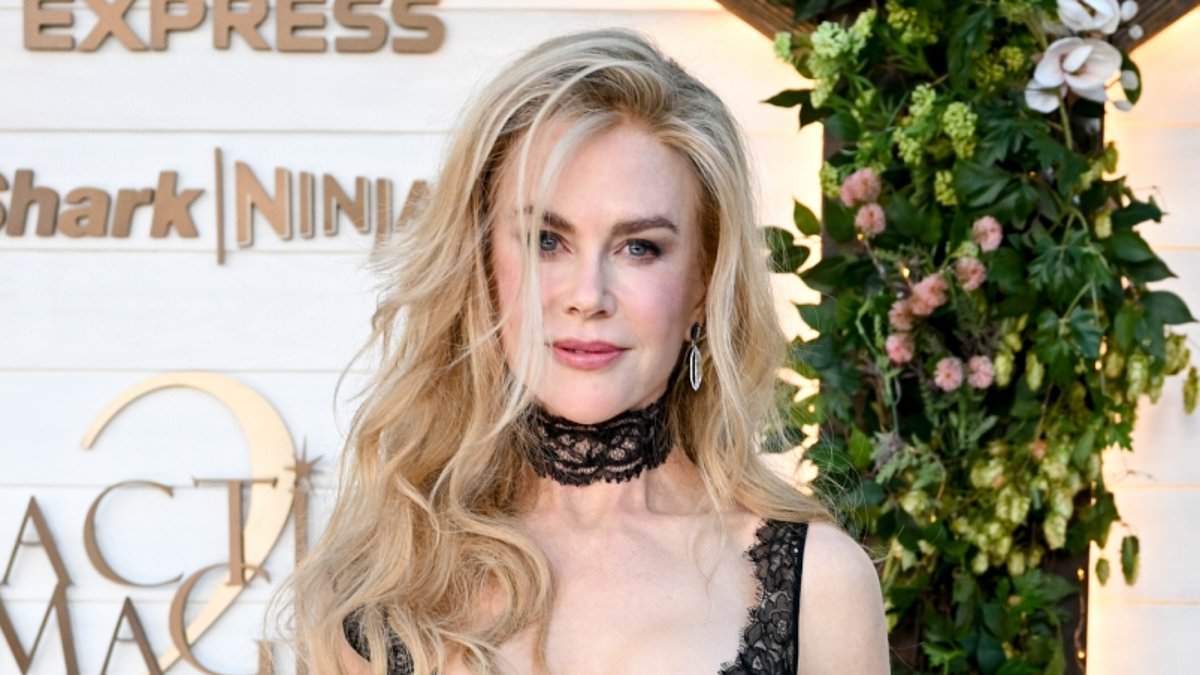 Nicole Kidman sizzles in sheer lace gown as she reunites with Sandra Bullock for Practical Magic 2 premiere in LA 1 1d599c1d8738f73900b1e50b83852170335a6a3576f8e9837832fd3a588aac9b