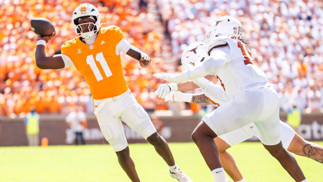 No. 1 Texas rides stout defensive performance to hold off No. 14 Vols 1 2fd1037fc8bb393e4f54e42cfe9d297a4b11ee2286a4f0c97f600f3049e4ddea
