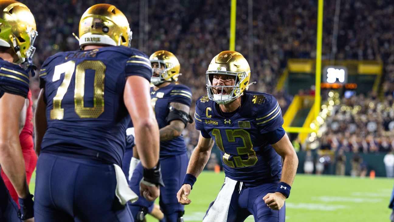 Irish pull away, take down Badgers at Lambeau 1 385452fdda6f92a96c4d7980eb627aacfb027eaad79afa9c9158dc67d7784073