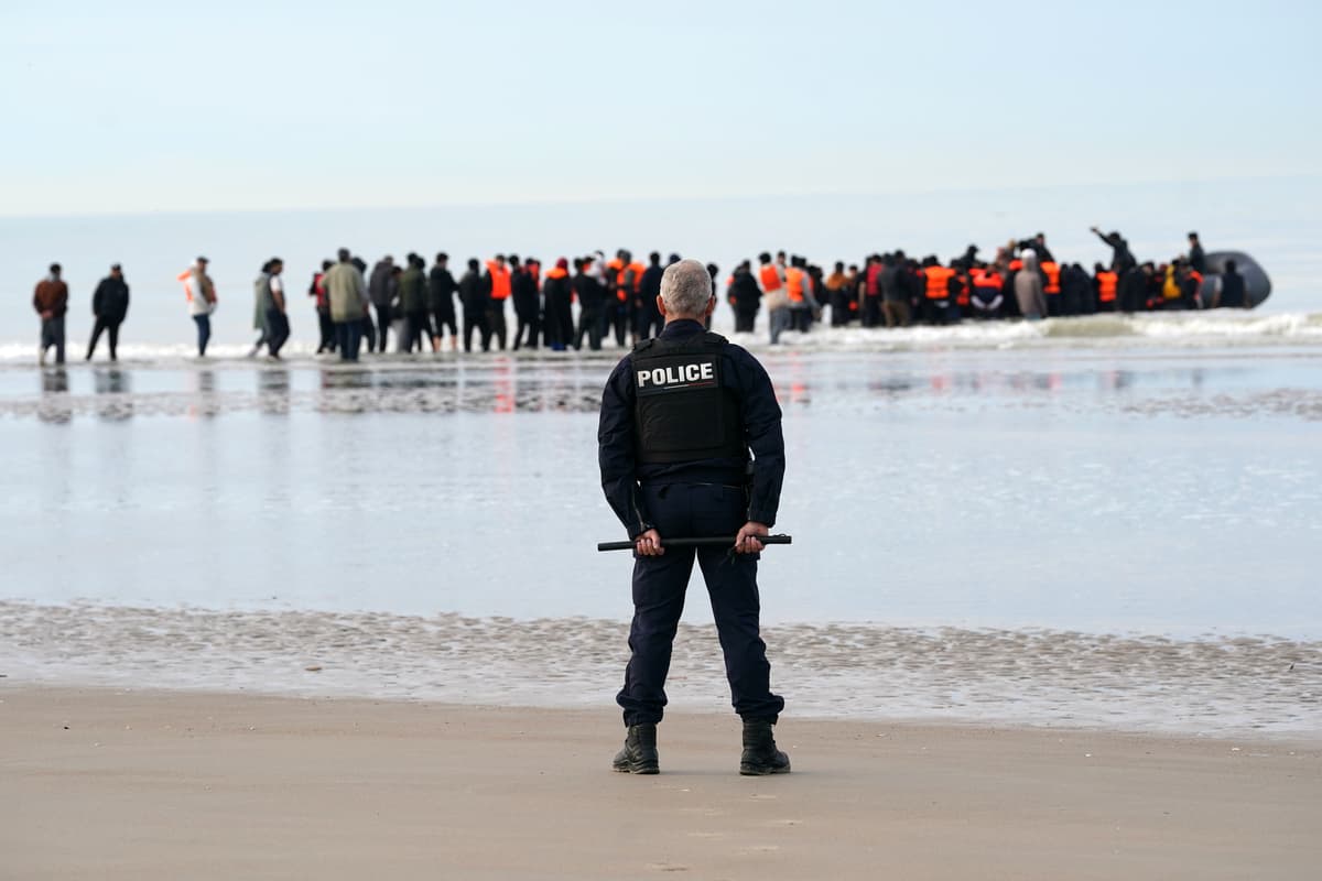 French police deployed to disrupt mega dinghies as Burnham and Macron meet 1 3a5c34ef7f444c84ebdff7838f4354617d782a93a394cdc27bcb67ff261b1b67