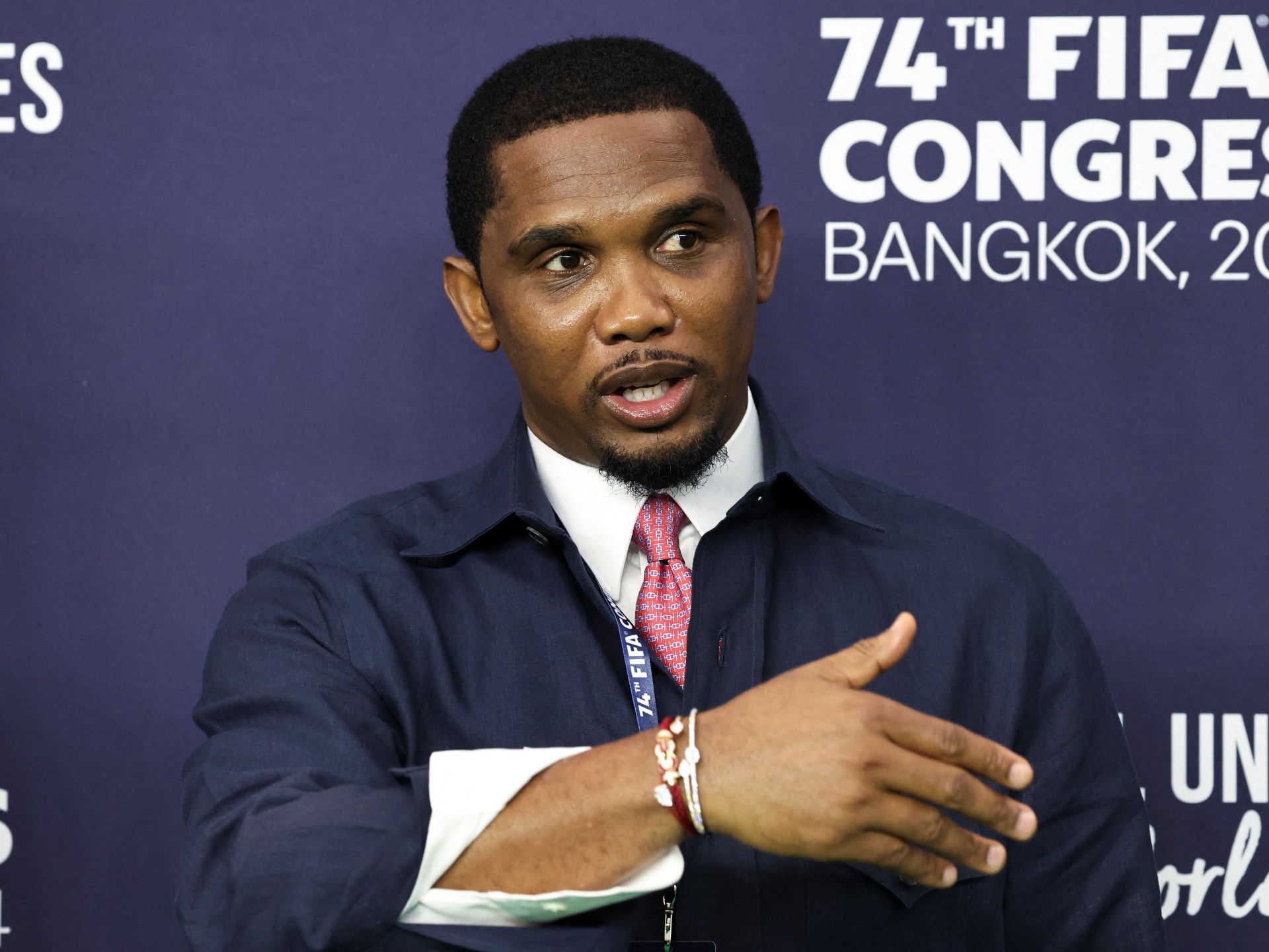 Eto’o calls on African football federations to support FIFA chief Infantino 1 3ab6c1d101cb4cd9445f549ec6c17bcca3ad15d1f90e0088f632b12ccfef7614