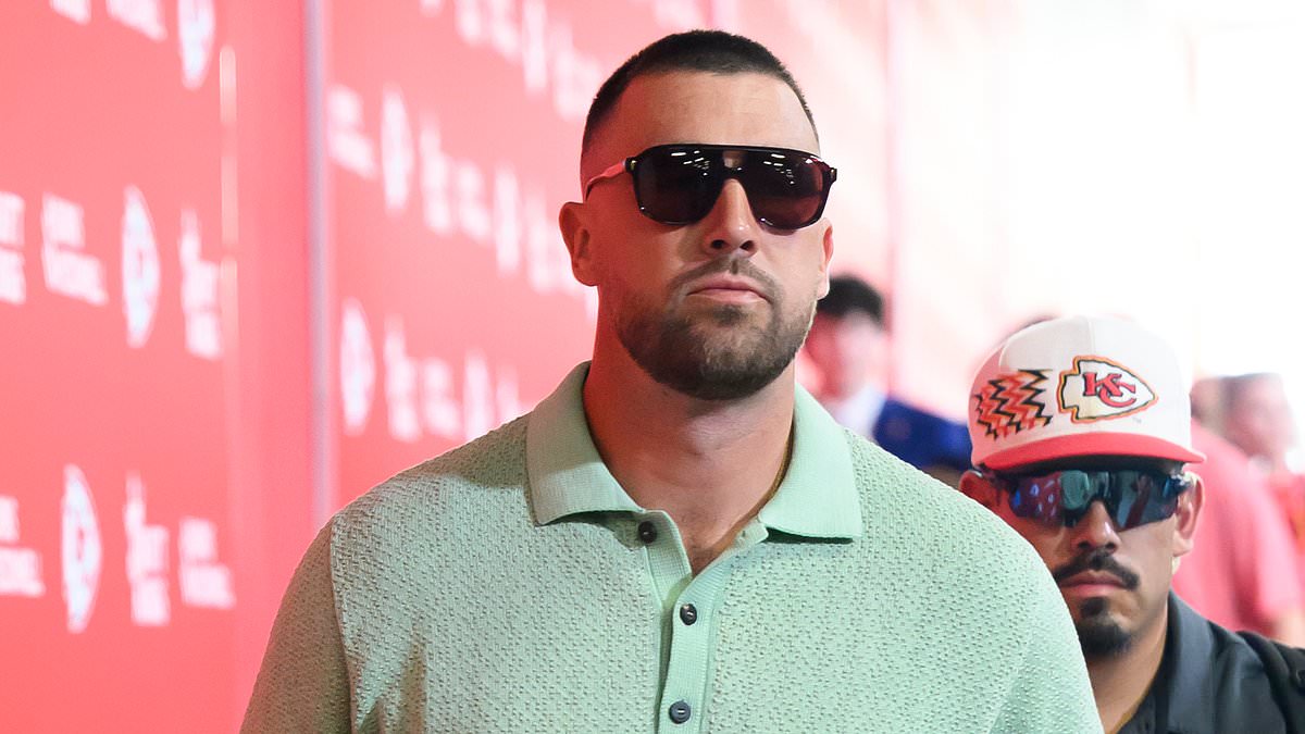 Travis Kelce arrives at Arrowhead Stadium ahead of Chiefs opener as he prepares for his potential NFL last dance... but will new wife Taylor Swift be watching on? 1 3ed1bb3b3446389e47f679da61f90d8a760f45ca89d2d53aecb8ca307277f0ca