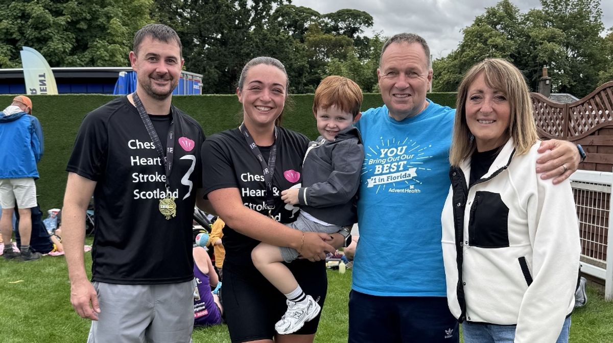 Carluke couple smash Scottish Half Marathon for Chest Heart & Stroke Scotland 1 3f8140ee7d451225b04f7a590d9f87ccebd76a4d87c3349d7506305640514c3a