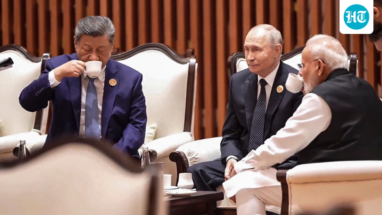 Chai, hugs, handshakes: Unseen clips of PM Modi interacting with world leaders at BRICS Summit 1 4146cb75b6b1bb8abc4fe8d026d9301978e4b8fa3ad4c106b0f873595d3252d8