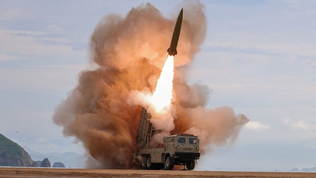 North Korea fires two ballistic missiles off east coast in three hours 1 4420d76098ca753bdbda8f31e9e21d89cab06abbd22dbf6fb08e52d0b942f88e