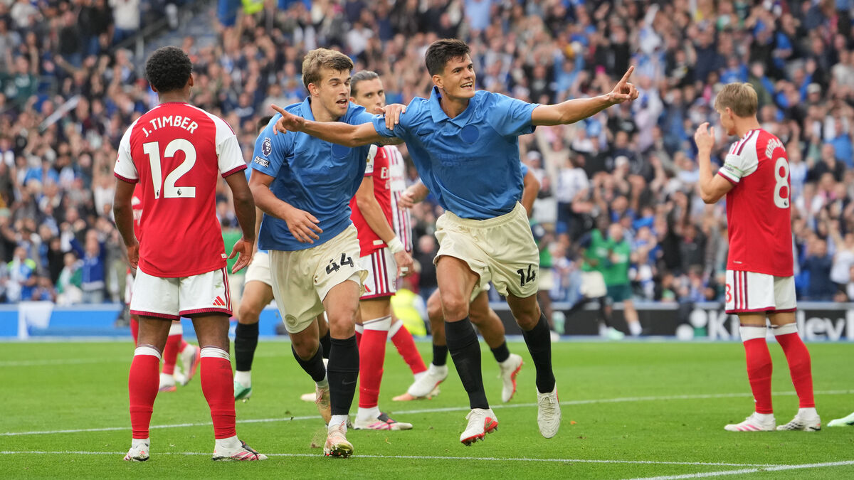 Brighton rout Arsenal 3-0 as Viktor Gyökeres again starts on the bench 1 47e7c527a8a98cbfc3d883eecf569ef8abd03666f42df82c73fd928d633cd5b8