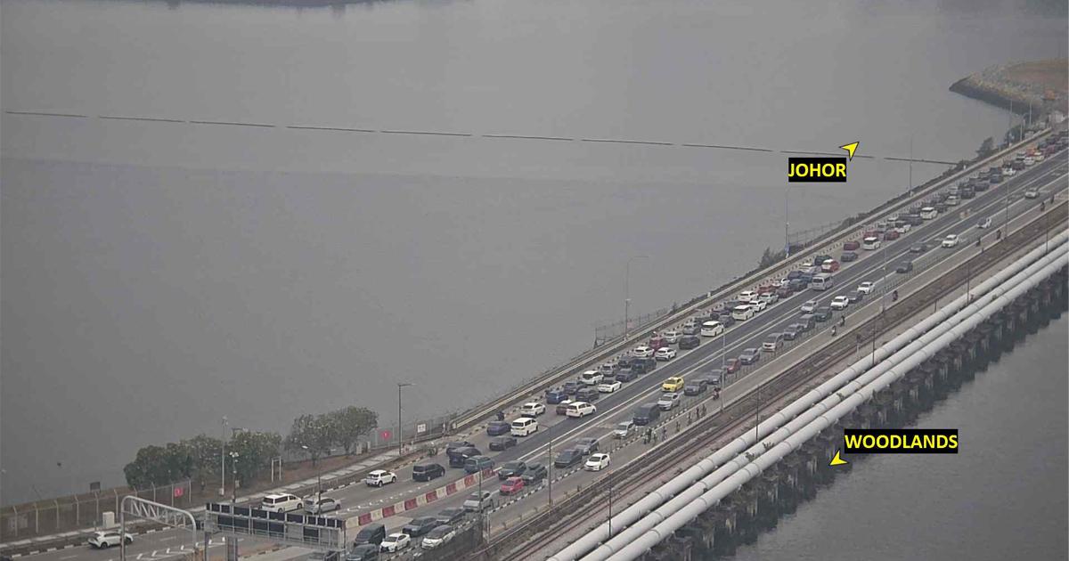 Woodlands Checkpoint sees heavy departure traffic on Sept 6, tailback from Malaysia 1 4821b3b54c49d409e6ee56a688002ece339a2c92acae7975d86c7de515677c7d