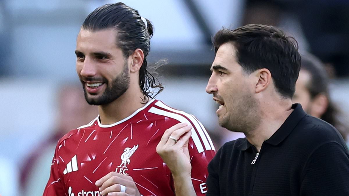 Jamie Carragher fears Andoni Iraola must have an awkward conversation with £350,000-a-week Dominik Szoboszlai - after 'massive transfer mistake' created a 'mess' at Liverpool 1 4ddea51896c2325ed36b2b6a6dc7ccad61c73f97031b9620c87f7546257ca7e7