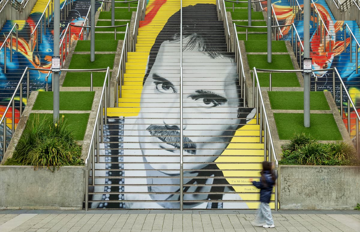 Freddie Mercury mural unveiled on Wembley steps on what would be his 80th birthday 1 51ce963985f20cd44b61ceb1929ccd3d3ae58b380c2e923520a6f8cadcd515fc