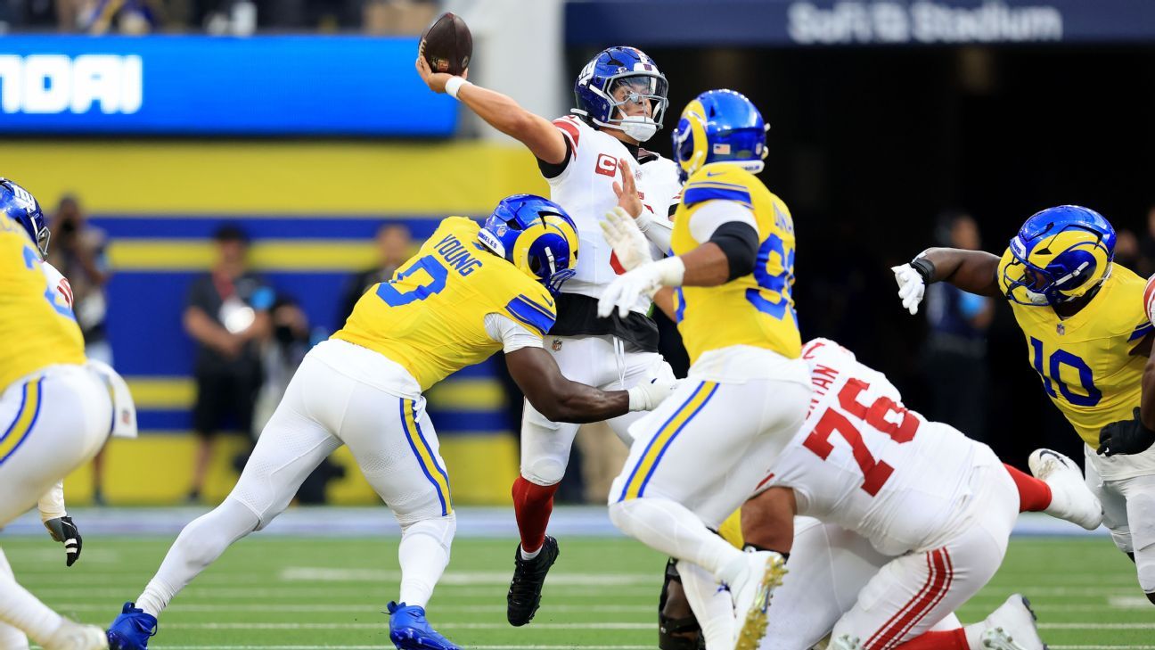 Dart's injury hinders Giants as Stafford, Rams pick up MNF win 1 52c9a7fa35a7ce6abfab47a6b2297381ae4747cab5f99c854d8399c22fedf4bb