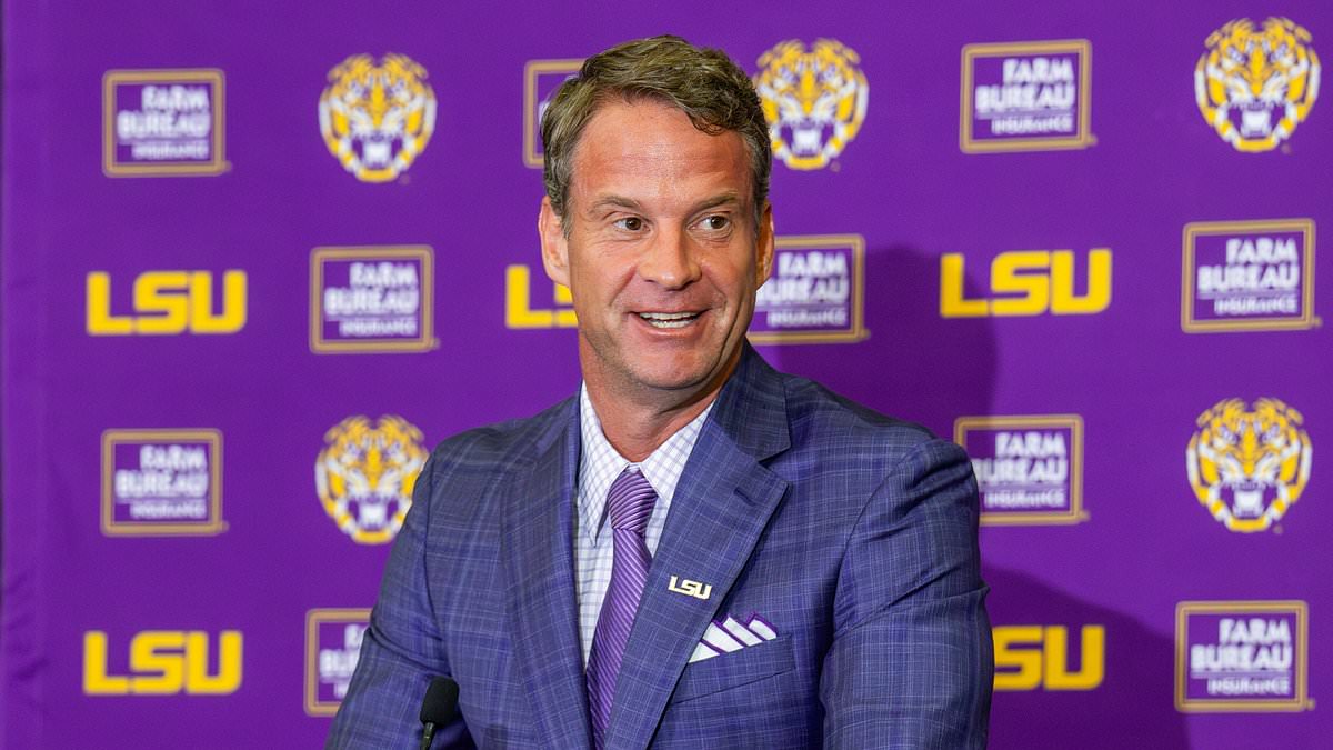 LSU's Lane Kiffin defends adding NFL castoffs to roster after championship rival says it's 'morally wrong' 1 5ae3c460f7e0ee232c0ff4ebc456accee72a54e71d89792375b8cb957fe8b44c