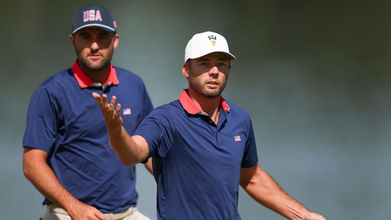 Americans make small dent in International lead at Presidents Cup 1 5bcc9fdbfe5849d92d1fc47985cb79f15e56751783798ed024148075148b1d75