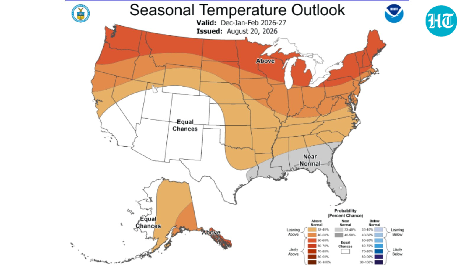 NOAA winter weather forecast map: Which US states could see more rain and snow this year? 1 5e96b69d44e7a946b1889e217b93c28a038f1cf0c67316d628696df993850be6