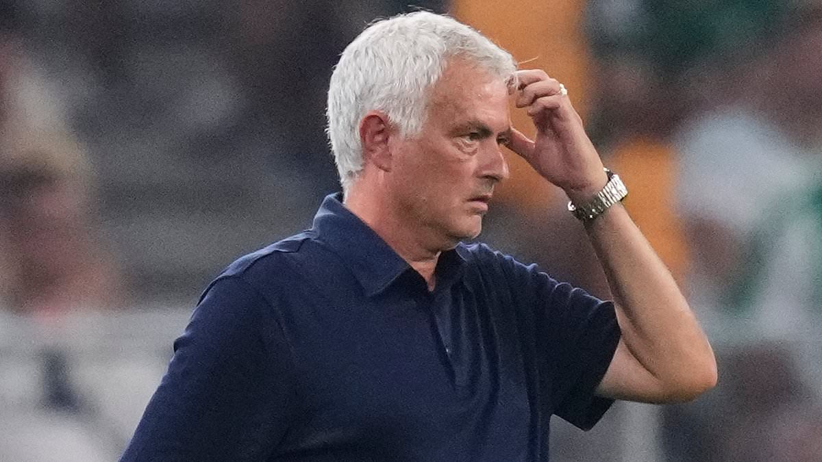 Sarcastic Jose Mourinho hits out after Real Madrid's controversial defeat: Kylian Mbappe has 94TH-MINUTE penalty saved - which should have been retaken - as ex-Spurs star scores the winner for Real Betis 1 60636ee298ed62dcb6cd929a5ca573b5b04b54e8a0a37935e0991f376144e988