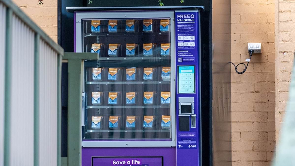 Bizarre vending machine in Melbourne that dispenses anti-overdose medication sparks outrage 1 6ce80eb3cf33a8c7ddb9e918f1314d7daad2a993756f836397264445d4e7c3be