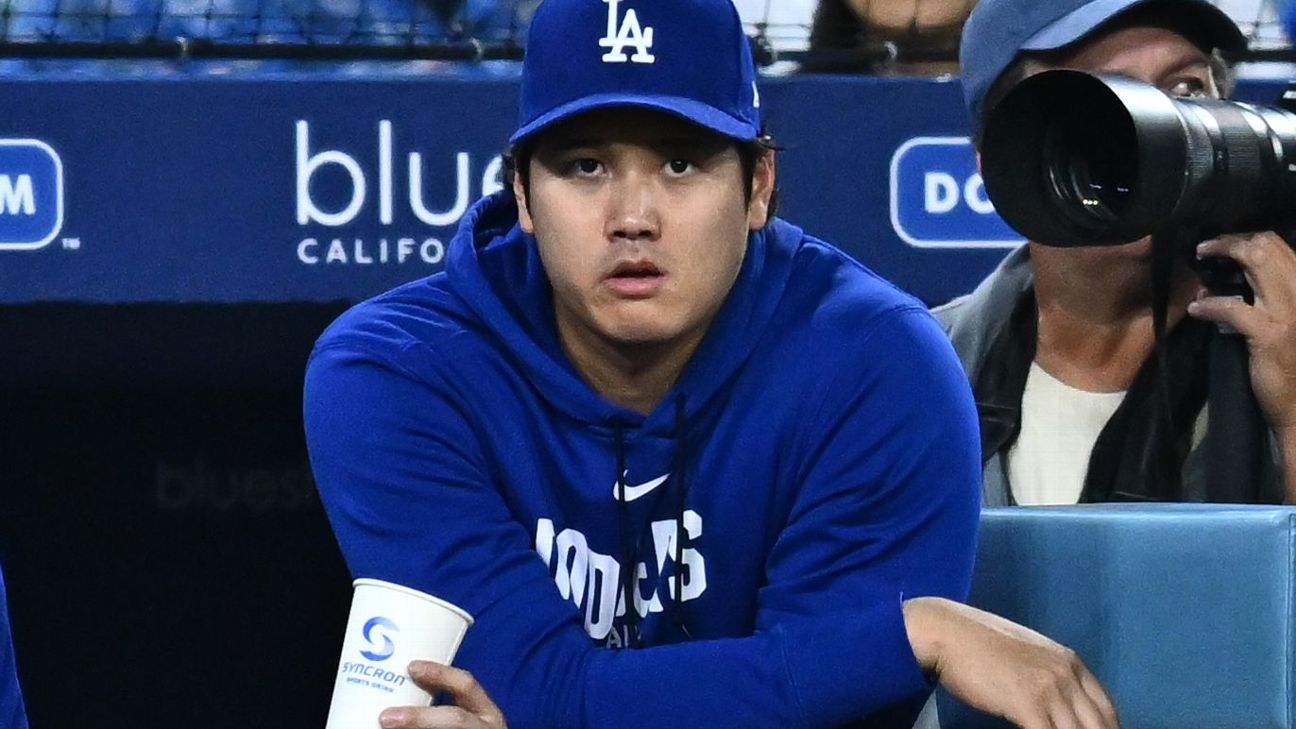 Dodgers hold Ohtani out of lineup 3rd straight day 1 708428fcee8df63402fc0f10ac02e3bc63050bd7782ea68f1febe6c609055c0a