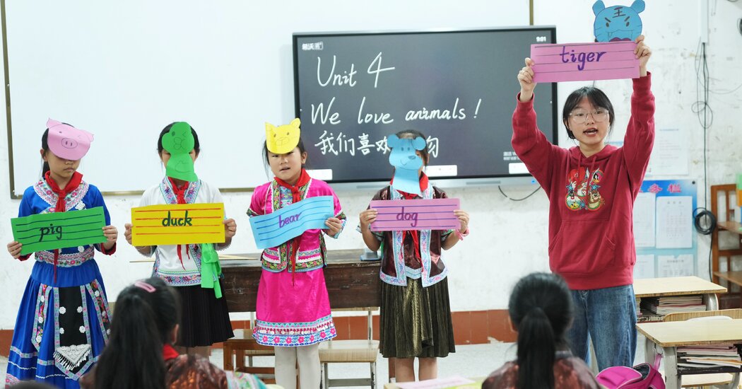 In the Age of A.I., Some in China Wonder if Learning English Is Worth the Trouble 1 7fb16858dc0eee7abf51cad1a7d315820fc35e870b9f5297562b3cee6ff5d701
