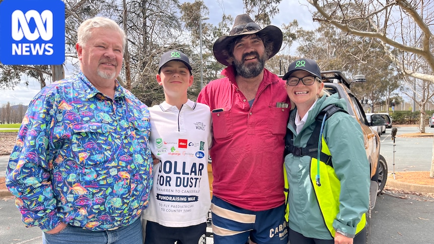 12yo Dusty Langby arrives in Canberra after 500km walk to meet prime minister 1 83b74106aeea9cf4b7f7aa1939bbe51ca244e9c3e497c012af4870d3be0eac5c