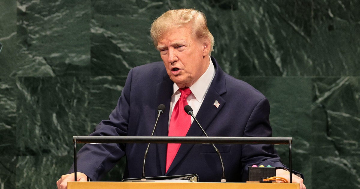 Trump tells U.N. General Assembly he will either strike a deal with Iran or "annihilate" country 1 8412681fd5ef5323dae1ca9e81df2c4bdec20937b7c19bb7cb8116185e405f59