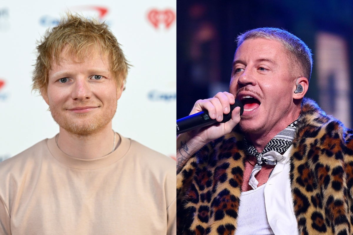 Ed Sheeran loses 150,000 Instagram followers in wake of Macklemore controversy while rapper sees following skyrocket 1 950a5e55310e80f0d126808c5762f964ac4dedb5af2941f98a5f92dbd7e009fa