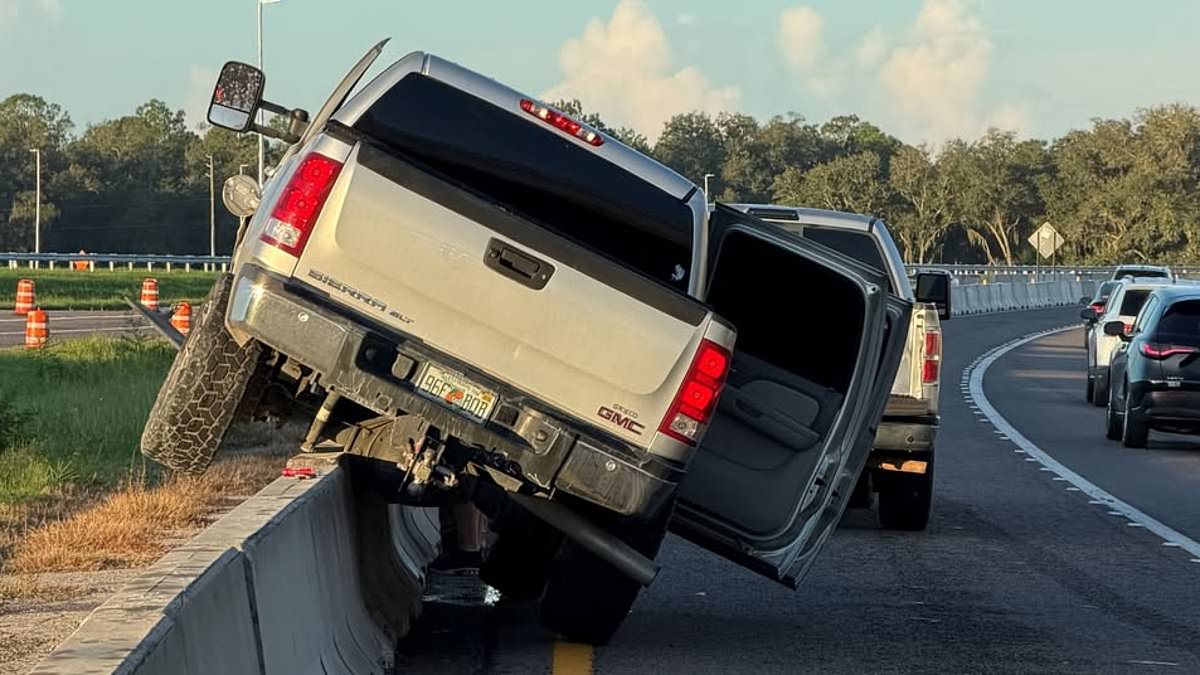 Truck driver gives ridiculous reason he accidentally veered off highway and crashed his truck 1 96728d3060c4612d6c34da4d607e9f1cc965aeb7989edf19035afb0dbafd7695