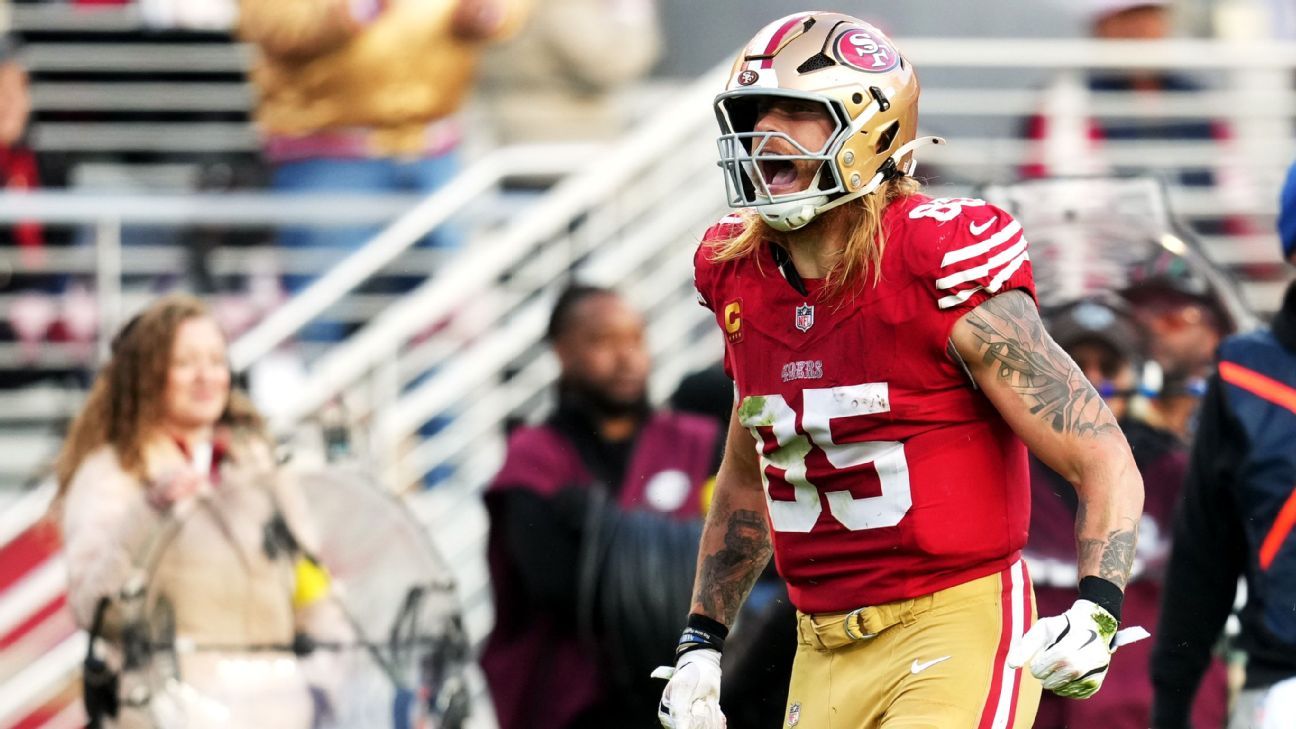 49ers' Kittle, Bosa off injury report, cleared to play against Rams 1 ad79de9ea09be165f5a623e71986ad763bdf131e45eee9b619b4c0c1a6ae9496