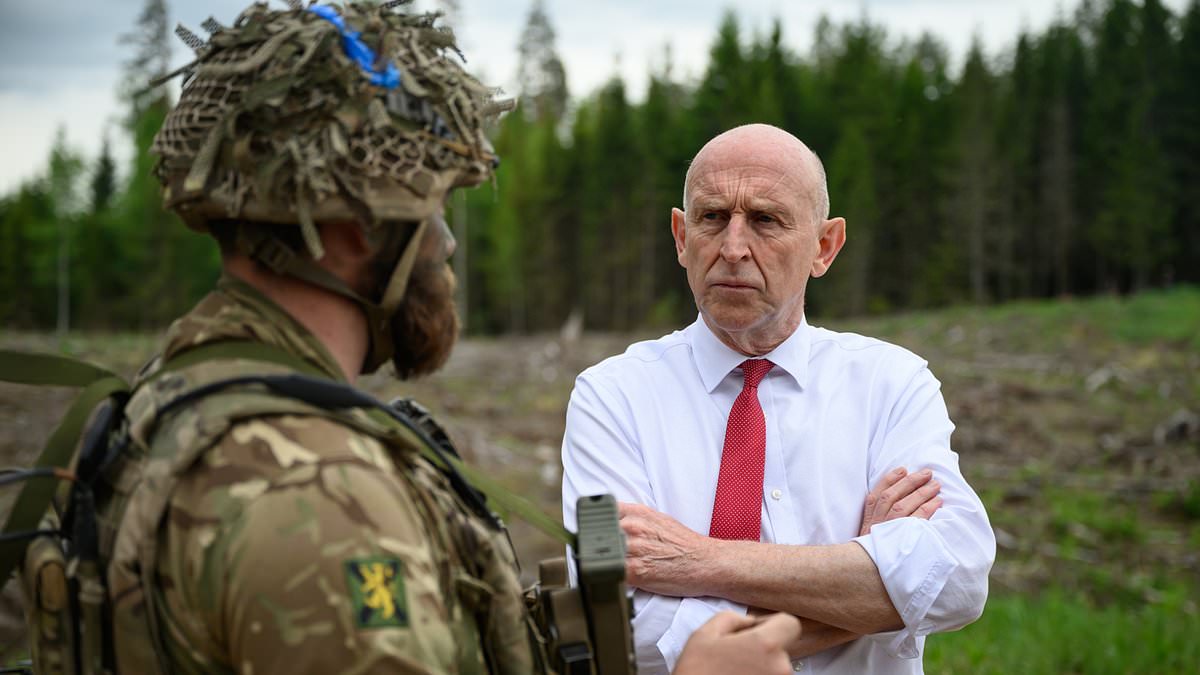 John Healey urged to boost funding for Armed Forces amid renewed fears for Falklands defence as tensions over territory escalate 1 bb76cef644d84d7e5b329156b2114546060c56b4c341a765970746d9497cedf6