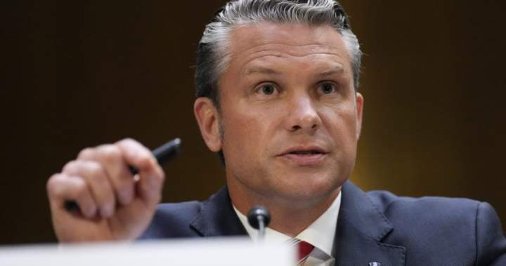 Pentagon defends Pete Hegseth’s X post targeting Canadian cadets 1 bba7a46257de491519f5f91cf065bd75ae6529c97f3e4636937caa976a9b0b8d