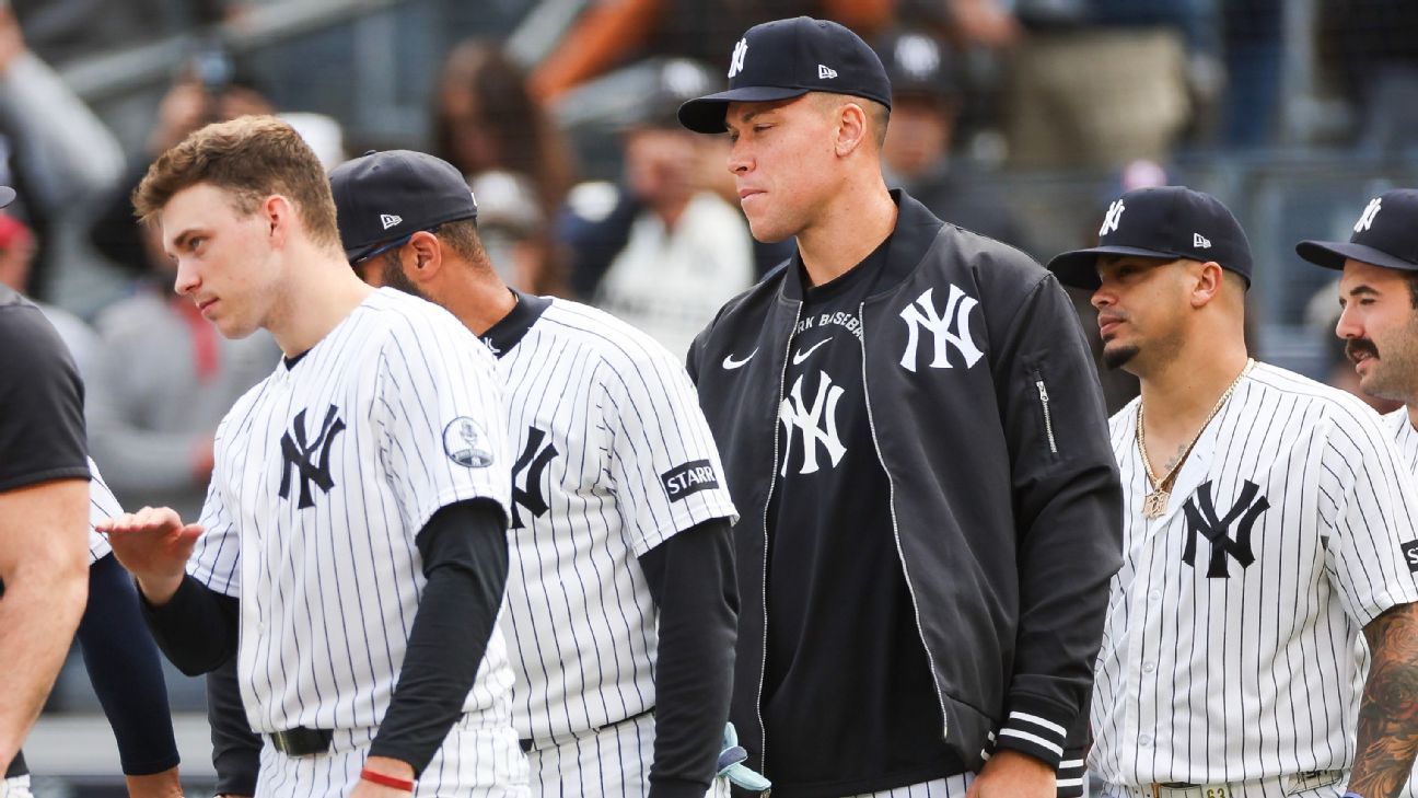 Will Aaron Judge play? Who's on third? Making sense of Yankees' playoff roster drama 1 bdb1e35981672270f2b2045c339f12778a9289d17dd413cbf283993803581a58