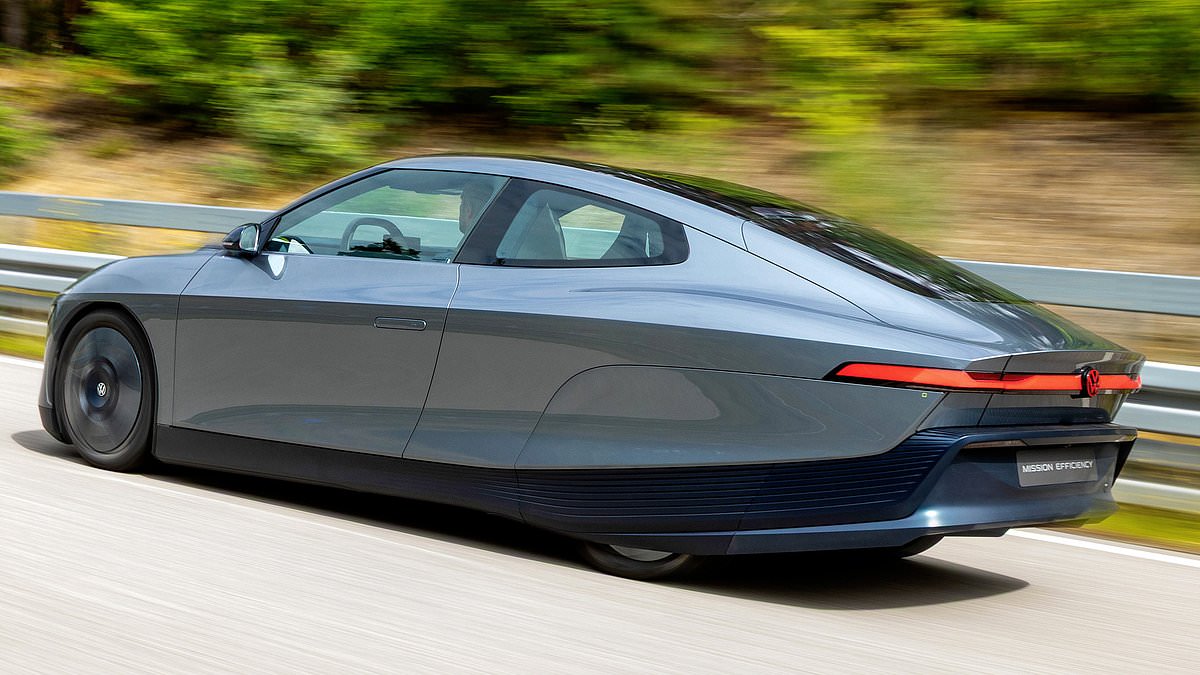 Volkswagen unveils the 'world's most efficient electric car'... but you can't buy it 1 c3888fd2f06d89fff407f2c45b8a342d6e234572430a4d698e19dcdc7b922955