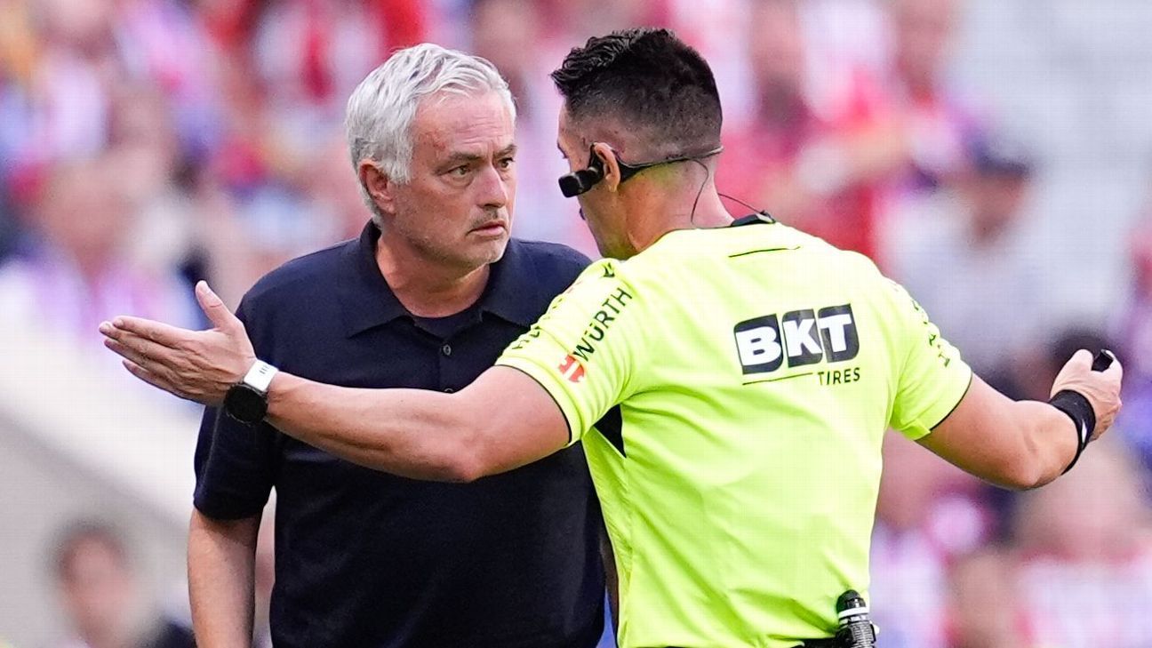 Mourinho's ref rants overshadow Madrid derby defeat; can Arsenal shrug off heavy loss? 1 c89f21dd46c57f633295eeae053d94692dfb3da6f9f1b306b402d6eeddc8f2b7