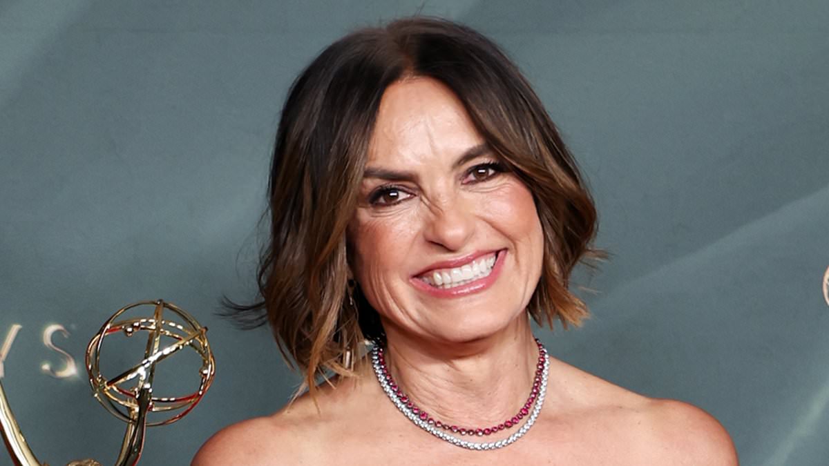 Mariska Hargitay, 62, stuns in striking red gown as she scores TWO Emmy wins for documentary about late mom Jayne Mansfield 1 c977146834be4cb449b5ce27075185ea22ded937bd0eff69a1f62acb37b4599c