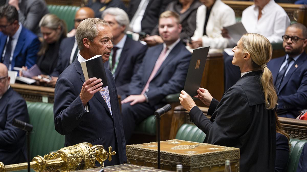 Brits complain too much, says Farage as he criticises MPs' role in standards probe into £5m 'gift' from billionaire Reform donor 1 cbf9852eac9a873bf3f7d4fe6bcf5c8eb1000f6fbe735d3638cf2c1bafdde9ab
