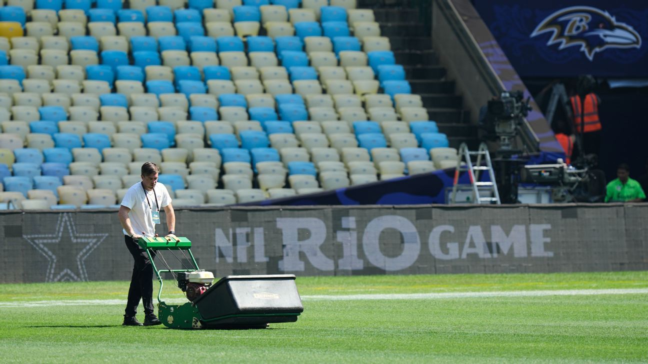 Rio field gets final touches, 'no need to worry' NFL says 1 ce37df1c82d156c6ed4962cd9311db6b9c795cc3aa1b2967c04f965c4baaba0b