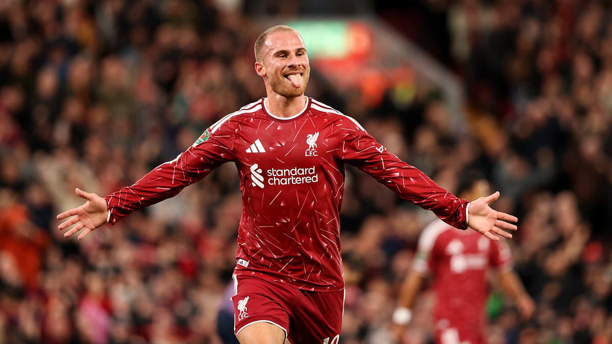 Alexis Mac Allister and Cody Gakpo look reborn under Andoni Iraola as Liverpool make 10 changes but still dump Tottenham out of the Carabao Cup to pile pressure on Roberto De Zerbi 1 ce6da9227779d3f03ae05f20d1f227245dab4105dcf6b73d2b1b0990145038c9