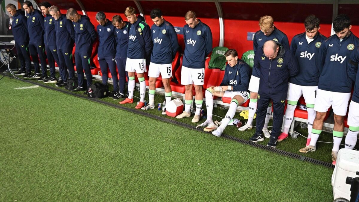 Irish players protest during Israeli anthem before Nations League match in Hungary 1 d7c990d18c1477078fca5a63e9903deee418e634580f021148ad9d0ed6ecc8ae