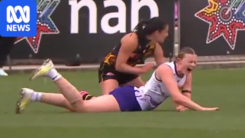 Dockers AFLW star turns ruck coach after injury to assist victory 1 d834ebdc2f4950765705d03da87da9ece881110307403813d4f01438f0f67a22