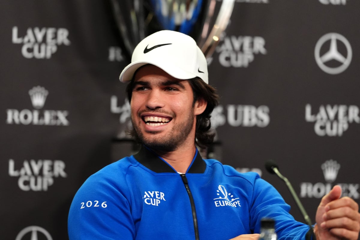 How Roger Federer’s Laver Cup – the Ryder Cup of tennis – makes Carlos Alcaraz smile amid relentless schedule 1 e42e2a85f8ab0301bfc2966a5fb8d6df4409a1bdae59452ab7d51837d1cf9839