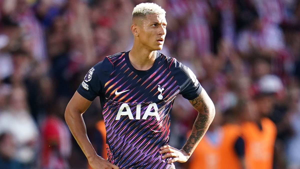 Trabzonspor fail with approach for Richarlison as wantaway Tottenham star pushes for move ahead of Turkish transfer deadline 1 e5d943cfc3cb2638b7f03d683b84dc5ff2f015a40252d4d77cf49d17c49d6545