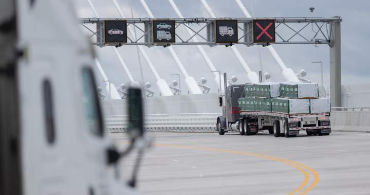 More than 270K crossings reported at Gordie Howe bridge in first full month 1 e78773e717087c7db879f3e08f6a0e4cb4a4fcf738d4f8f7f50f99be718114fc