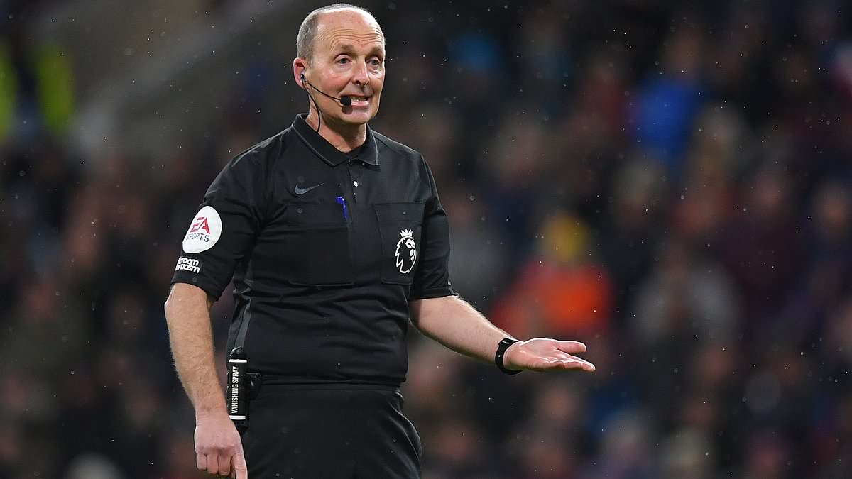 Fans call for investigation into Premier League refs after Mike Dean reveals their 'minigames' of deliberately not blowing the whistle for 25 minutes or refusing to leave the centre circle 1 e813f7fba95db89642562097ecece17545e4d4c915ecd504779df38b028ba670