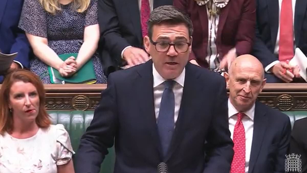 Kemi Badenoch roasts 'spendthrift people-pleaser' Burnham over refusal to curb benefits at first PMQs - as he faces mounting markets crisis 1 eb55c8b176f656327e970cadd6b4115ba18fd5cb7e0e2e64683d3953e8b21a96