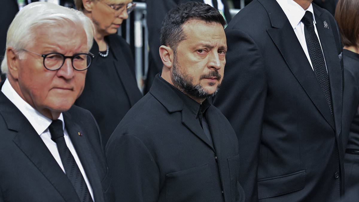 Zelensky's plane 'was almost hit by a drone' as it jetted to late King of Norway's funeral 1 ee39ec7ca6a3dcd846275995b1653f1313727a5639d9da62d8458fca91216372