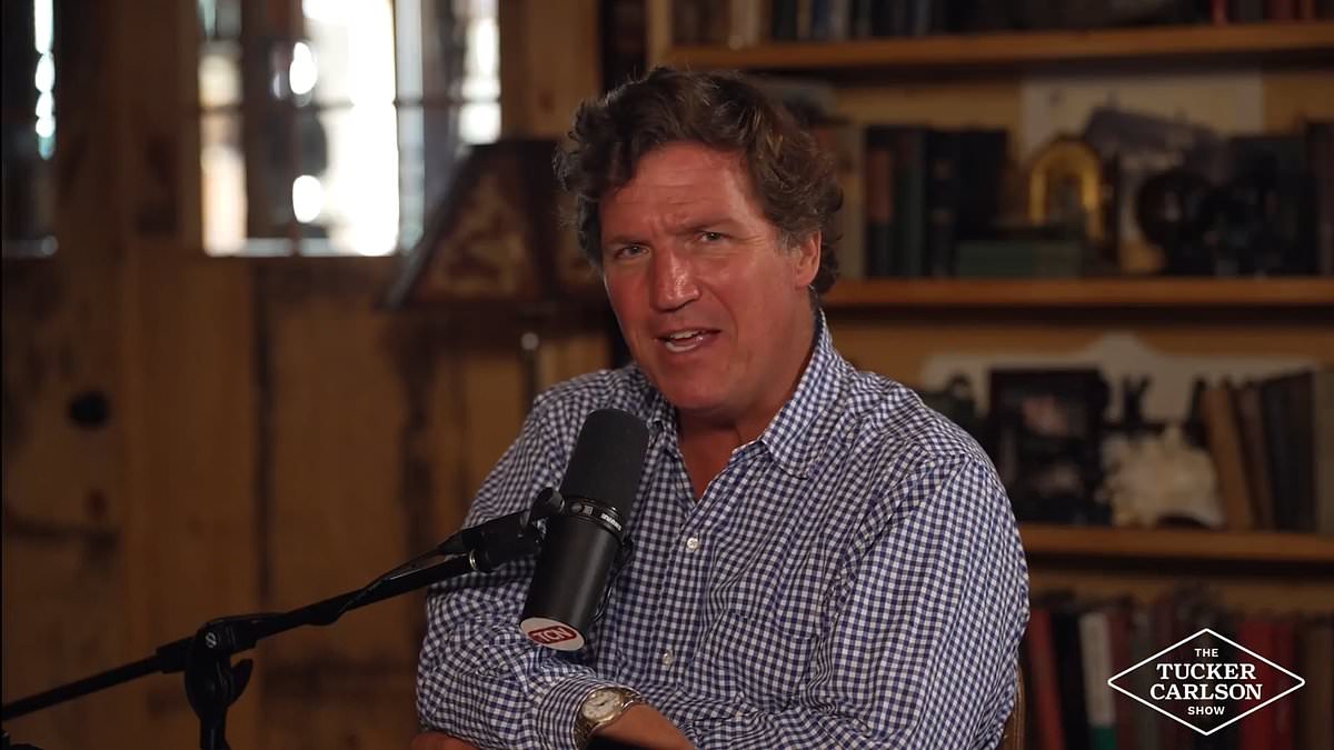 Tucker Carlson spurns Republican in battleground race that could tip Senate heaping praise on 'Trumpian' Democrat 1 ef01437b5a3f4394cce4dc738cfe4f594e83789a16ea69c141b1a7cb357eea27