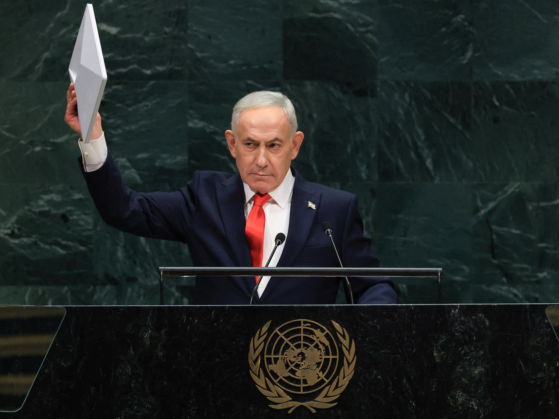Benjamin Netanyahu attacks Israel’s enemies and allies in UN speech 1 fda56587ff2f9f5c601fb0f0ffc53d95afddee773a11fdd3b3ec12364a3bc132