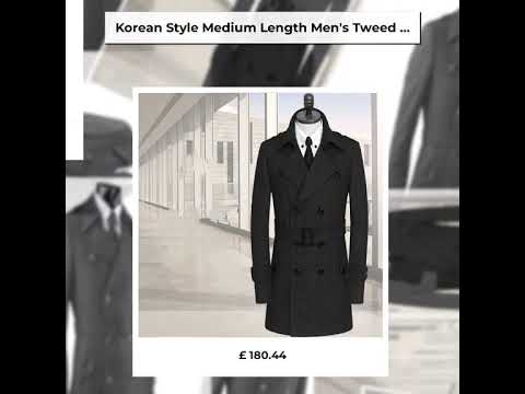 Elevate your wardrobe with timeless elegance. Introducing our Korean Style Medium Length Men's… 1 hqdefault